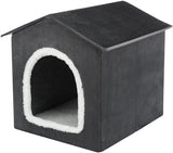 Trixie Dog Basket Cat Basket House Livia Grey White