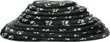 Trixie Dog Kissen Jimmy Oval Schwarz mit Pootprint