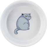 Trixie Futternapf Wassernapf Angry Cat Grau