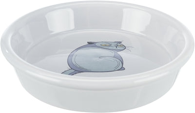 Trixie Futternapf Wassernapf Angry Cat Grau