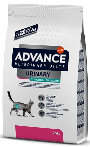 Advance Veterinary Diet Cat moči sterilizovaná méně kalorie S.