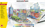 Eberhard Faber EF-516036 Aquarellstift, Metalletui mit 36 ​​Stück