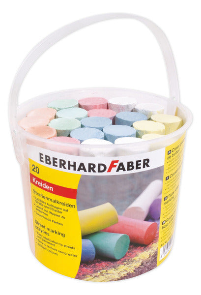 Eberhard Faber Eberhard Faber EF-526512 Bürgersteigkreide mit 20 Kehligen