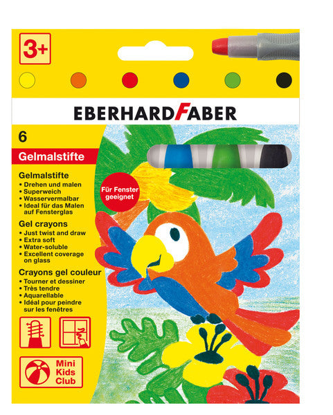 Eberhard Faber Eberhard Faber EF-529006 GELOLODLODEN 6 Colors in Carton Penny