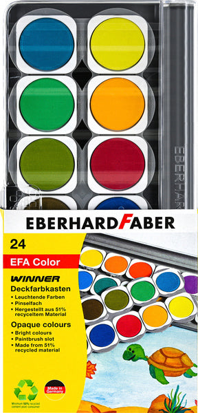 Eberhard Faber Eberhard Faber EF-578324 Lackbox-Gewinner 24 Farben + Mischpalette