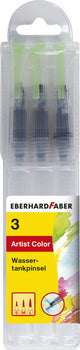 Eberhard Faber EF-579925 Wasserpinsel-Set 3 Größen S, M, L