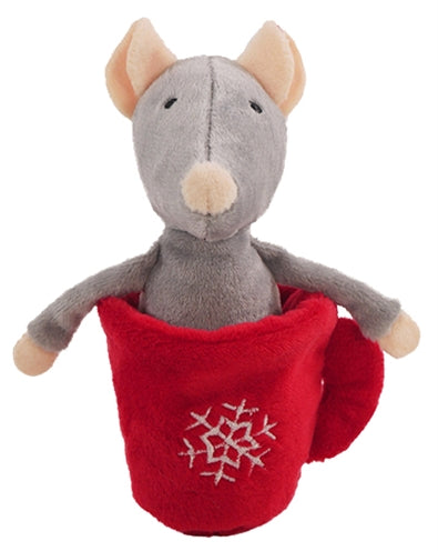 Rosenholzmaus aus Teetassenplüsch