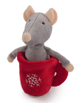 Rosenholzmaus aus Teetassenplüsch