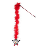 Rosewood Cat Stab gestreifter Pinguin mit Feder