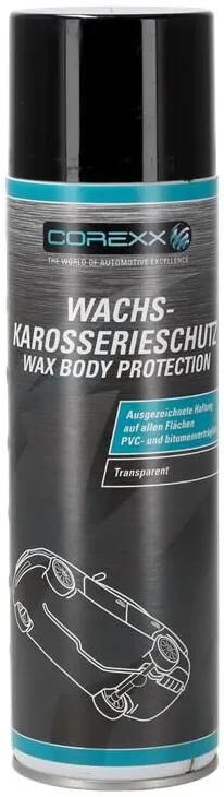 Corexx Unterbodenschutz Karosserieschutz mit Wachs. Co-Wachskörper. 500 ml transparent sprühen