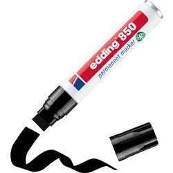Marker, edding 850, Strichstärke 5-15 mm, schwarz, 1 Stück