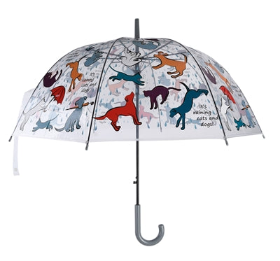 Umbrella Cats and Dogs Transparent