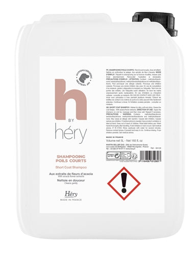 Hery H by hery shampoo hond voor kort haar