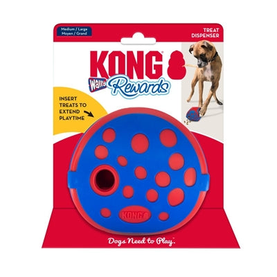 Kong Rewards Wally Blue Red