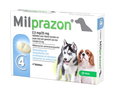 Krka Milprazon Worming tablete Dog