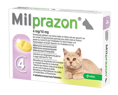 Krka Milprazon Wormingstablets Cat