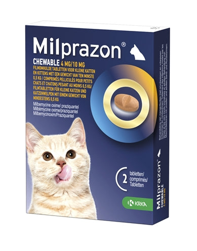 Krka Milprazon tyggetabletter Wormingstablets Cat