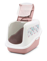 Savic Kattenbak Nestor Impression Flamingo Pink White