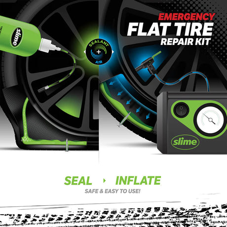 Slime Smart Repair Notfall-Reparaturset für platte Reifen