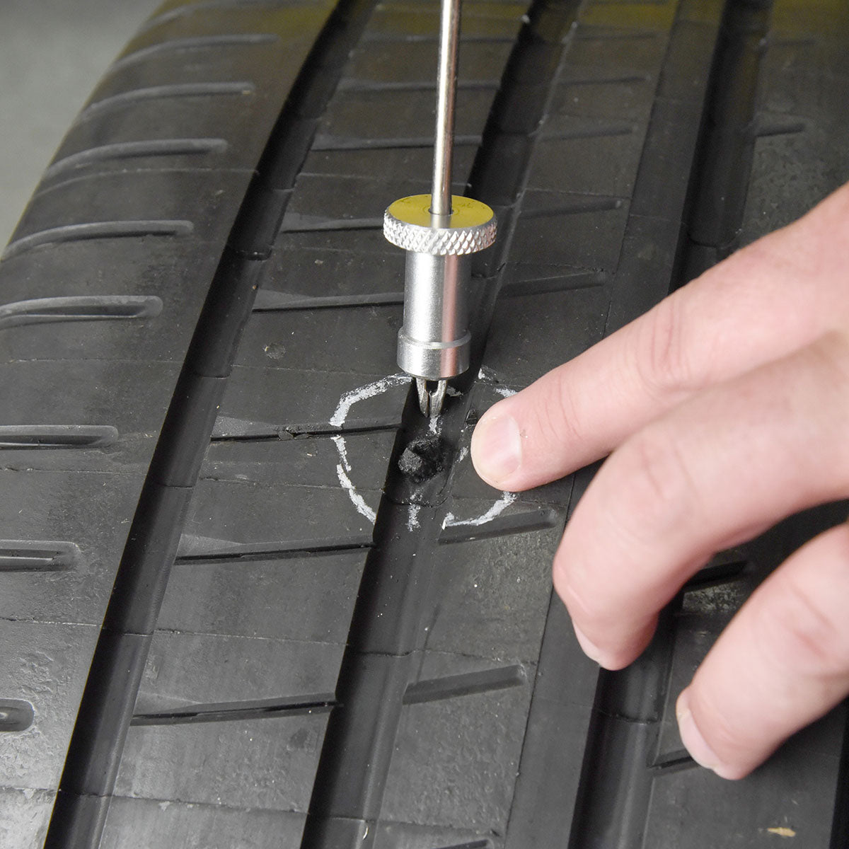 Das ultimative Slime-Reifenreparaturset für Off-Highway-Reifen