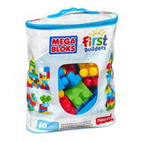 Mega Bloks großer Baubeutel – 60 Blöcke – klassische Bausteine für 1+ Jahre
