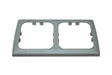 Opal-Abdeckrahmen 2-fach grau