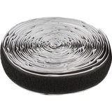 Creativ Company Klett-Klettverschluss, selbstklebend, B: 20 mm, schwarz, 5 m 1 Rolle