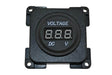 C-line Voltmeter Wohnmobil und Wohnwagen schwarz