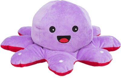 Trixie Octopus reversibel plush rout purpur