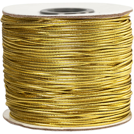 Kreativunternehmen https: www.cchobby.nl elastische-schnur-dicke-1-mm-gold-100-m-1-rolle
