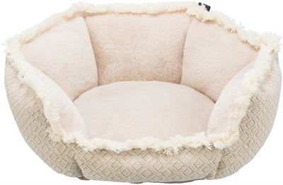 Trixie Dog Basket Boho Angular Beige