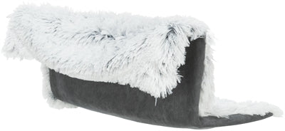 Trixie Radiator Hammock Harvey Langhaar Plush Velur White Black