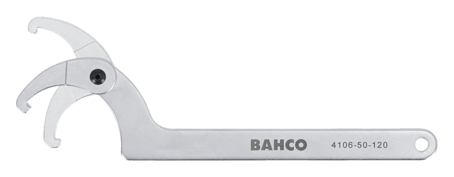 Verstellbarer Hakenschlüssel von Bahco, 19–50 mm