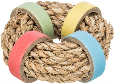 Trixie Seegrasring mit Papierringen natur
