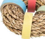 Trixie Seegrasring mit Papierringen natur