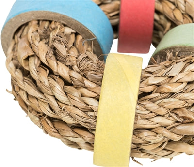 Trixie Seegrasring mit Papierringen natur