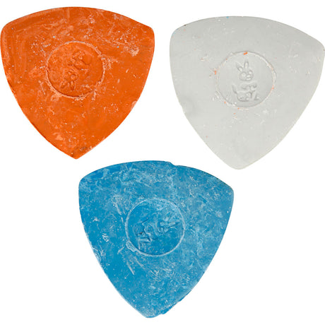 Creativ Company Schneiderkreide, D 5,5 cm, blau, rot, weiß, 3 Stück 1 Box