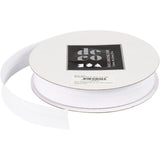Creativ Company Schrägband, B: 20 mm, weiß, 25 m 1 Rolle
