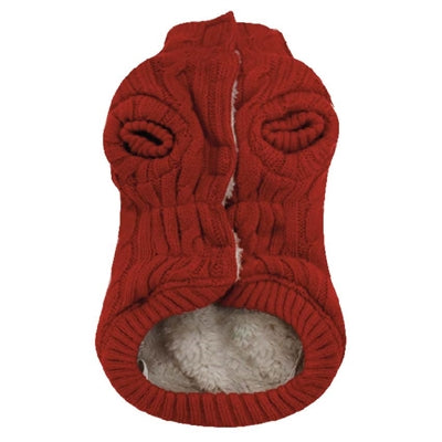 Croci Hundepullover Winter Trail Ruby Red