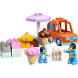 Lego Duplo 10458 bekommt ein Eis mit Bluey