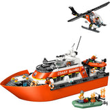 Lego City Exploration 60504 Rettungsboot der Küstenwache mit Hubschrauber