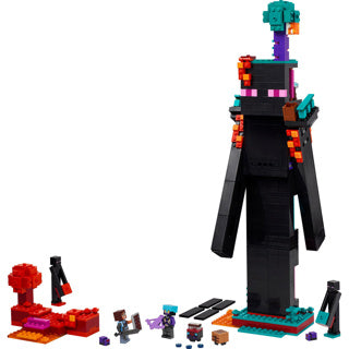 Lego Minecraft 2in1, der Enderman-Turm, Spielzeug für Kinder – 21279