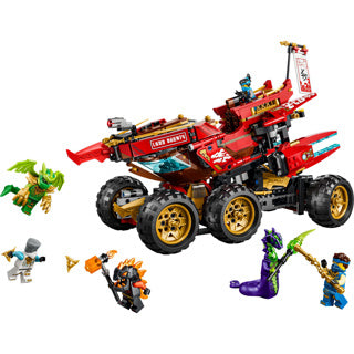 Lego ninjago land-bounty bouwpakket met truck speelgoed voor kinderen 71869