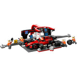 Lego 60443 City F1 Boxenstopp und Boxencrew mit Ferrari