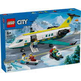 Lego® City Ambulanzflugzeug, Spielzeugflugzeug – 60465