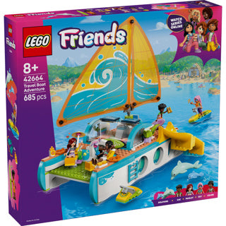 Lego Friends Abenteuer-Bootsfahrt, Bootsspielzeug für Kinder – 42664