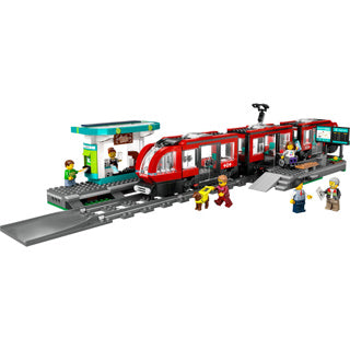 Lego City Straßenbahn und Bahnhof – 60423