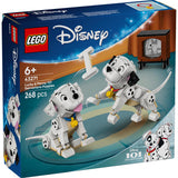 Lego 43271 Disney-Klassiker Lucky und Penny aus 101 Dalmatiner