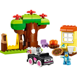 Lego duplo bluey pizzameisjes met muffin en bluey educatief speelgoed voor peuters 10469