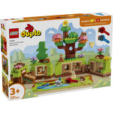 Lego duplo ontdekkingsbos met wilde dieren speelgoed voor kinderen en kinderkamer decoratie 10480